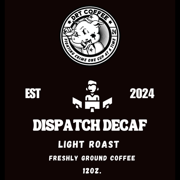 DRT Coffee Dispatch Decaf 12 Ounce Light Roast