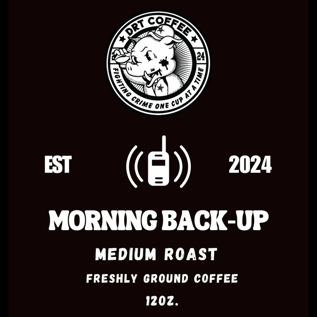 DRT Coffee Morning Backup 12 Ounce Medium Roast