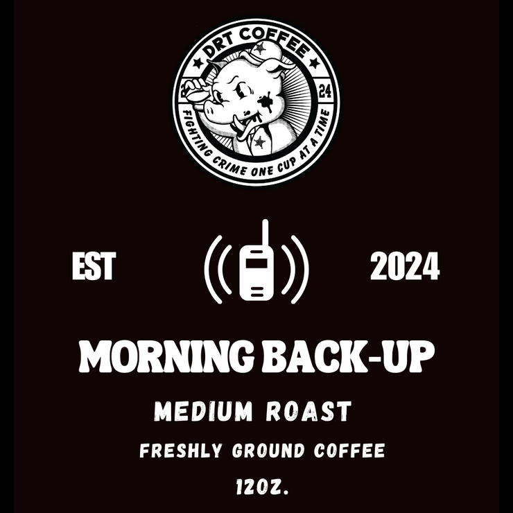 DRT Coffee Morning Backup 12 Ounce Medium Roast