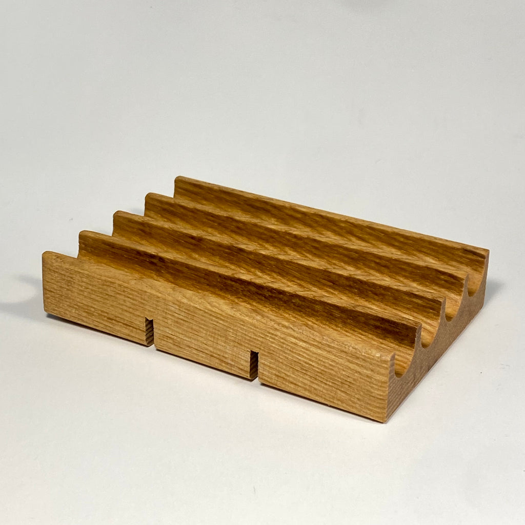 Poplar or Beech Wood Soap Dish